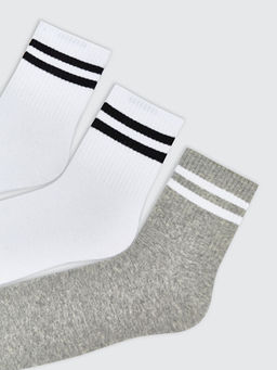 ?izgili Erkek Soket ?orap 5li