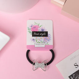 Цена за 6 шт. Резинка для волос «Миранда», бантик, 5 см