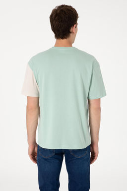 Erkek Comfort Fit Bisiklet Yaka Su Ye_ili Ti__rt Sepette S_rpriz _ndirim - U.s. polo assn фото 5