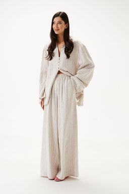 Блузка Annete А2165 из льна с вискозой  фото 4