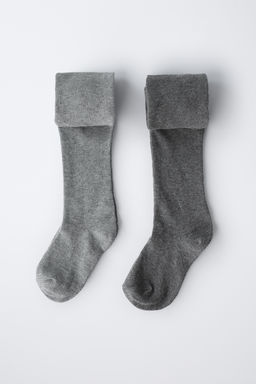 PACK DOS LEOTARDOS LISOS / Gris vigor? - Zara фото 4