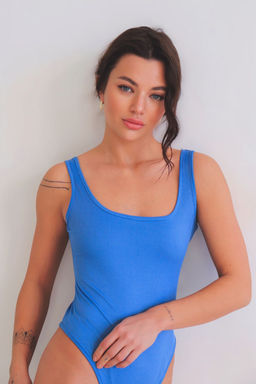 Martichelli Боди голубое