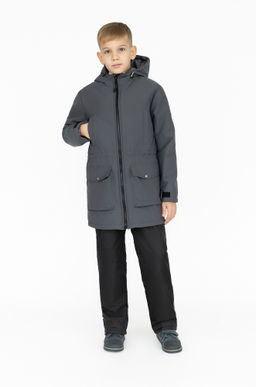 Куртка детская демисезонная графит