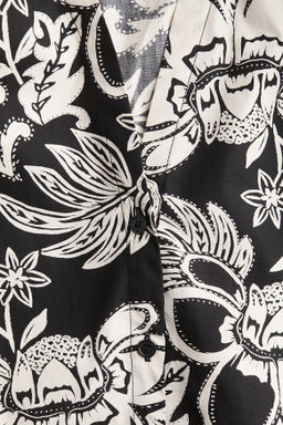 Blusa de popelina con mangas globo - H&m фото 7