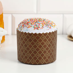 Цена за 20 шт. Форма бумажная для кекса, маффинов и кулича «ХВ новая», 110×85 мм