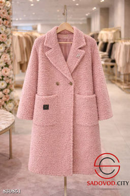 Пальто женское из барашка (тедди)