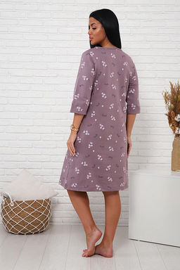 Сорочка теплая, футер с начесом (01035) - Плиона фото 35