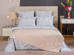 Комплект постельного белья с одеялом Филиппо (бежевый) Cotton, евро - Kazanov.a. фото 5