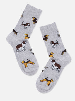 Цена за 2 пары. Носки с рисунком БРЕСТСКИЕ НОСКИ 4200 PETS (средней длины)