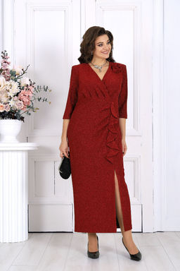 Платье Ninele 7515 красный фото 9