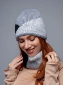 Комплект Герда (шапка + баф) - Tamasha фото 5