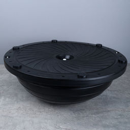Полусфера балансировочная BOSU 46см Woohooo Drops эспандер, насос/ черный / B46Dr-BL/ уп5 - ГалеонТрейд фото 6