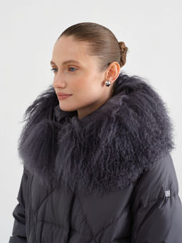 Conso/WDMF 230554 - argon Пуховое пальто  фото 2