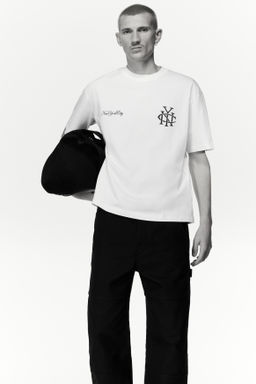 Camiseta con estampado Loose Fit - H&m фото 12