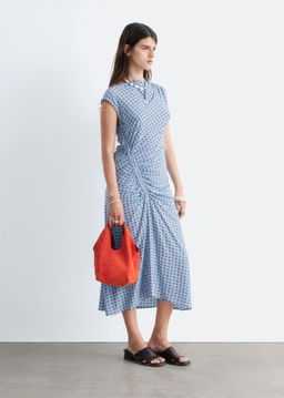 Vestido midi con cuello barco - H&m фото 6