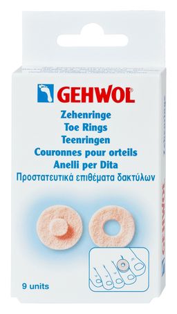 Gehwol круглые кольца для пальцев 9шт