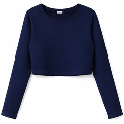 Кроп-топ кулирка с лайкрой 1499100102