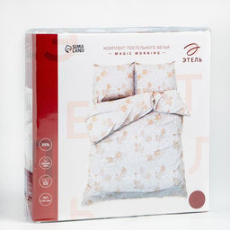 Постельное белье Этель дуэт Magic morning 143*215см-2шт,240*220см,70*70см-2шт  фото 5
