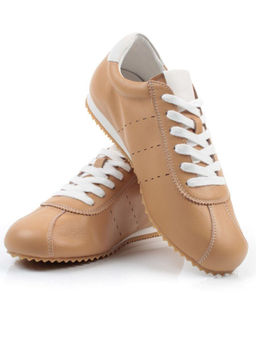 03-908396-5 DK. BEIGE Кеды женские (натуральная кожа)