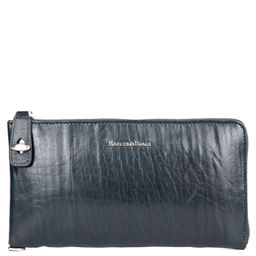 10354-2 d blue, мужской кожаный клатч Barcelo Biagi