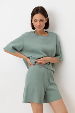 Е 20149/сухой зеленый пижама жен