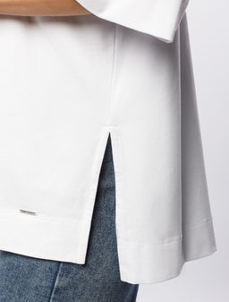 VILATTE / Футболка свободного кроя с авторским принтом  фото 3