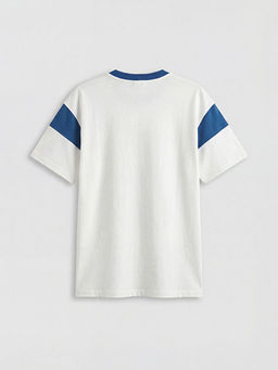 Bisiklet Yaka NYC Bask?l? Erkek ?ocuk Ti??rt