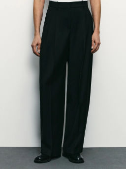 Прямые брюки с вискозой в составе / Zarina  фото 2