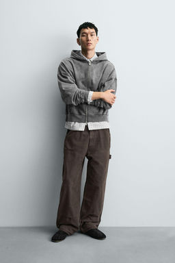 RELAXED FIT CARPENTER POCKET TROUSERS