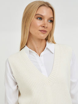 пуловер женский из шерсти - Glenfield фото 3