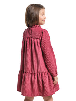 Платье для девочки нарядная одежда UD 8057 бордовый - Mini maxi фото 2
