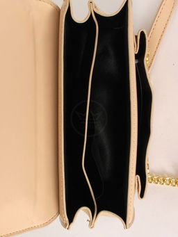 Сумка женская искусственная кожа Ch&K-7806, 2отд, плечевой ремень, бежевый SALE 259979 - Adelia фото 8