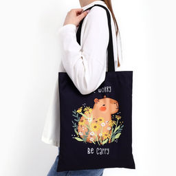 Сумка - шопер Be cappy, чёрная