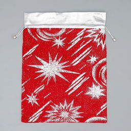 Цена за 5 шт. Мешочек подарочный плюш Полярная звезда, тиснение, 30 х 40 см +/- 1.5 см - Дарите счастье фото 6