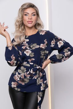 Блуза Виктория Флер (блу) - Diolche фото 2