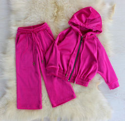 Костюм велюровый ЦВЕТ: МАЛИНА