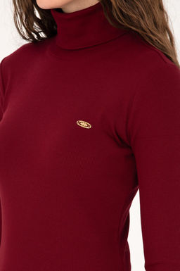 Kad_n Bordo Sweatshirt Sepette S_rpriz _ndirim - U.s. polo assn фото 7