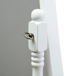 Зеркало напольное «Клик Мебель. Псише», 58×41×142 см, цвет белый