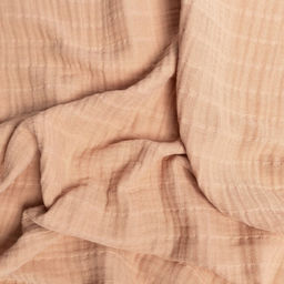 Полотенце уголок муслиновое Крошка Я, 75х75 см, цвет пудровый, 100% хлопок, 3-сл, 180 гр/м2  фото 10