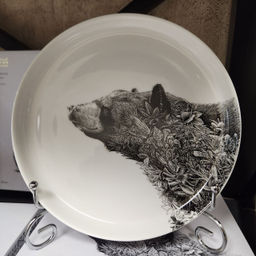 Тарелка десертная Чёрный медведь, 20 см - Maxwell & Williams фото 5