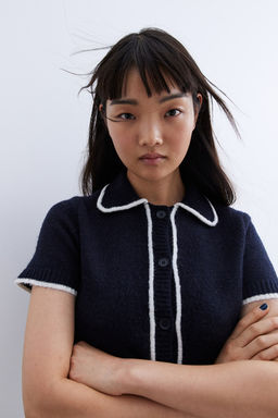 Short-sleeved cardigan - H&m фото 3