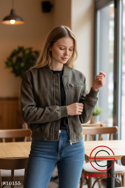 Женская кожаная куртка