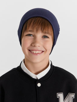 Шапка детская в темно-синем цвете - Mark formelle фото 3