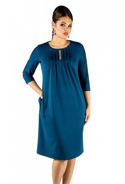 Платье 307 морская волна