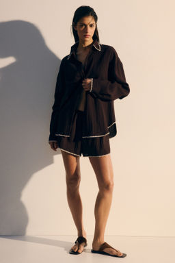 Camisa de playa oversize - H&m фото 6