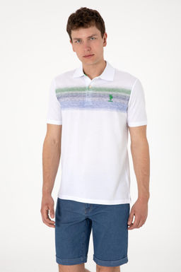 Erkek Regular Fit Polo Yaka Mavi Ti__rt Sepette S_rpriz _ndirim - U.s. polo assn фото 3