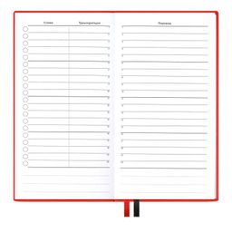 Словарь для записи иностранных слов, 86х164 мм, арт. 58945/ 20 КРАСНЫЙ - Феникс+ фото 5