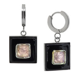 Серьги из муранского стекла MATRIX