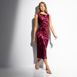 Платье из бархата, На первом плане - Charutti фото 6