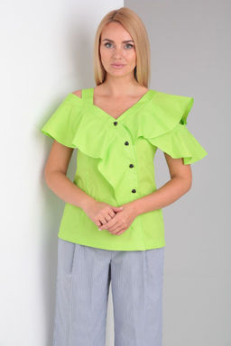 Костюм Gamma & Gracia 568 салатовый серый  фото 3